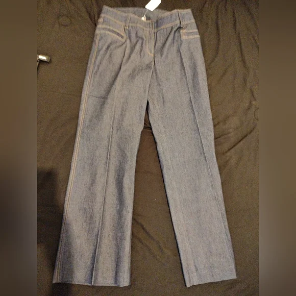 Raw Denim Nwt Appraisal Brand Hi Waist High Rise Blue Jeans Size 12 USA Women - Picture 12 of 14